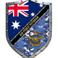 Australian Soldier/Veterans Camo Cut Metal Sign - 16765056