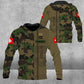 Personalized Swiss Soldier/ Veteran Camo With Name And Rank Hoodie 3D Printed - 0604230001