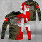 Personalized Swiss Soldier/ Veteran Camo With Name And Rank Hoodie 3D Printed - 0604230004