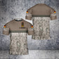 Personalized German Solider/ Veteran Camo With Name And Rank T-Shirt 3D Printed - 2701240003