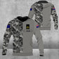 Personalisierter Kapuzenpullover mit Camouflage-Muster für australische Soldaten/Veteranen mit Namen und Rang – 1680739208