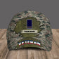 Casquette de baseball camouflage personnalisée avec rang et nom pour soldat/ancien combattant français - 1685318402 - D04