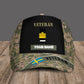 Personalized Rank And Name Sweden Soldier/Veterans Camo Baseball Cap - 16854912 - D04