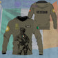 Personalized Ireland Soldier/ Veteran Camo With Name And Rank Hoodie - 1686614401