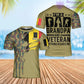 Personalisiertes T-Shirt mit belgischem Soldaten-/Veteranen-Tarnmuster mit Namen und Rang, 3D-Druck – 0302240001