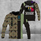 Personalized Belgium Soldier/ Veteran Camo With Name And Rank Hoodie - 1688947201