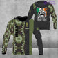 Personalized Ireland Soldier/ Veteran Camo With Name And Rank Hoodie - 16889472