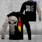 Personalized Germany Soldier/ Veteran Camo With Name And Rank Hoodie - 1207230001