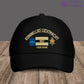 Personalized Rank And Name Netherlands Soldier/Veterans Camo Baseball Cap Gold Version - 17209152