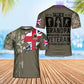 Personalisiertes T-Shirt mit britischem Soldaten-/Veteranen-Tarnmuster mit Namen und Rang, 3D-Druck – 0202240003