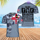 Personalisiertes T-Shirt mit britischem Soldaten-/Veteranen-Tarnmuster mit Namen und Rang, 3D-Druck – 0202240003