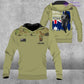 Personalized Australian Solider/ Veteran Camo With Name And Rank Hoodie - 1687305604