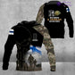 Personalized Finland Soldier/ Veteran Camo With Name And Rank Hoodie 3D Printed - 16892928