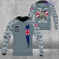 Personalized UK Soldier/ Veteran Camo With Name And Rank Hoodie 3D Printed - 2106230001