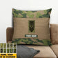 Personalized Norway Soldier/ Veteran Camo With Name And Rank Pillow 3D Printed - 1508230001