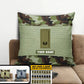 Personalized Ireland Soldier/ Veteran Camo With Name And Rank Pillow 3D Printed - 1508230001