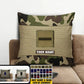 Personalized France Soldier/ Veteran Camo With Name And Rank Pillow 3D Printed - 1508230001