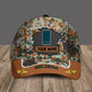 Personalized Rank And Name Belgium Soldier/Veterans Camo Baseball Cap Gold Version - 16934400