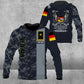 Personalisierter Kapuzenpullover mit Camouflage-Muster für deutsche Soldaten/Veteranen mit Namen und Rang, 3D-Druck – 0509230001