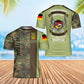 Personalisiertes T-Shirt mit Camouflage-Muster für deutsche Soldaten/Veteranen mit Namen und Rang, 3D-Druck – 0102240001