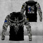 Personalized Australia Soldier/ Veteran Camo With Name And Rank Hoodie 3D Printed - 16939584