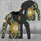 Personalized Ireland Soldier/ Veteran Camo With Name And Rank Hoodie 3D Printed - 16941312