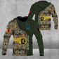 Personalized Belgium Soldier/ Veteran Camo With Name And Rank Hoodie 3D Printed - 16941312