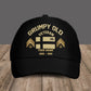 Personalisierter Rang und Name Schwedischer Soldat/Veteran Camo Baseball Cap Grumpy Veteran - 16945632