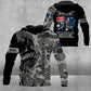 Personalized Australia Soldier/ Veteran Camo With Name And Rank Hoodie 3D Printed - 16948224