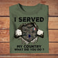 Personalized France Soldier/ Veteran Camo With Name And Rank T-shirt 3D Printed - 2509230001