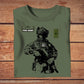 Personalisiertes T-Shirt mit schwedischem Soldaten-/Veteranen-Tarnmuster mit Namen und Rang, 3D-Druck – 2709230001