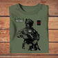 Personalized Netherlands Soldier/ Veteran Camo With Name And Rank T-Shirt 3D Printed - 2709230001