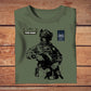 Personalized Australia Soldier/ Veteran Camo With Name And Rank T-shirt 3D Printed - 2709230001