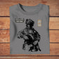 Personalized Denmark Soldier/ Veteran With Name And Rank T-shirt 3D Printed - 3009230001