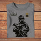 Personalisiertes Schweizer Soldat/Veteran mit Namen und Rang T-Shirt 3D gedruckt - 0210230001