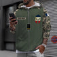 Personalized France Soldier/ Veteran Camo With Name And Rank Hoodie 3D Printed - 1696291204