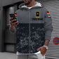 Personalized Germany Soldier/ Veteran Camo With Name And Rank Hoodie 3D Printed - 0610230008