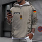 Personalisierter Kapuzenpullover mit Camouflage-Muster für deutsche Soldaten/Veteranen mit Namen und Rang, 3D-Druck – 0610230015