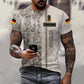 Personalized Germany Soldier/ Veteran Camo With Name And Rank T-shirt 3D Printed - 0610230005