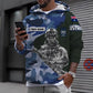 Sweat à capuche personnalisé avec camouflage soldat/vétéran australien avec nom et grade imprimé en 3D - 1696982402