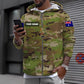 Sweat à capuche personnalisé avec camouflage soldat/vétéran australien avec nom et grade imprimé en 3D - 1696982401