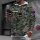 Personalized Australian Soldier/ Veteran Camo With Name And Rank Hoodie 3D Printed - 1696982401