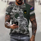 Personalized Australian Soldier/ Veteran Camo With Name And Rank T-shirt 3D Printed - 1110230012