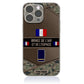 Personalized France Soldier/Veterans With Rank And Name Phone Case Printed - 1210230001