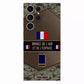 Personalized France Soldier/Veterans With Rank And Name Phone Case Printed - 1210230001