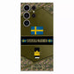 Personalized Sweden Soldier/Veterans With Rank And Name Phone Case Printed - 1210230003