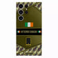 Personalized Ireland Soldier/Veterans With Rank And Name Phone Case Printed - 1210230005