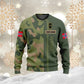 Personalized Norway Soldier/ Veteran Camo With Name And Rank Hoodie - 0310230008