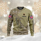 Personalisierter Kapuzenpullover mit Camouflage-Muster für britische Soldaten/Veteranen mit Namen und Rang, 3D-Druck – 0410230005