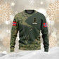 Personalized Norway Soldier/ Veteran Camo With Name And Rank Hoodie - 0310230007